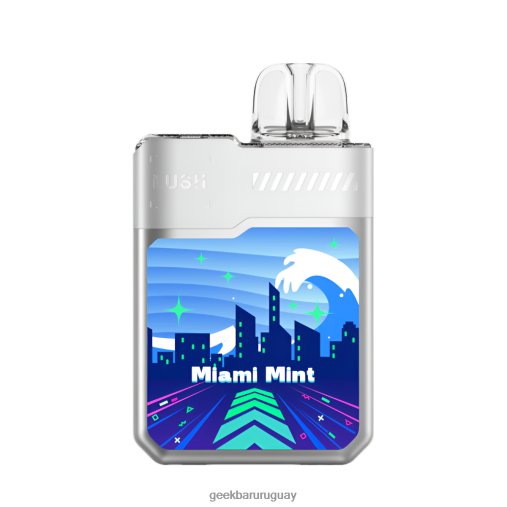 Geek Bar vaporizador desechable exuberante digiflavor - Geek Bar Vape Sabores VN8V076 menta de miami